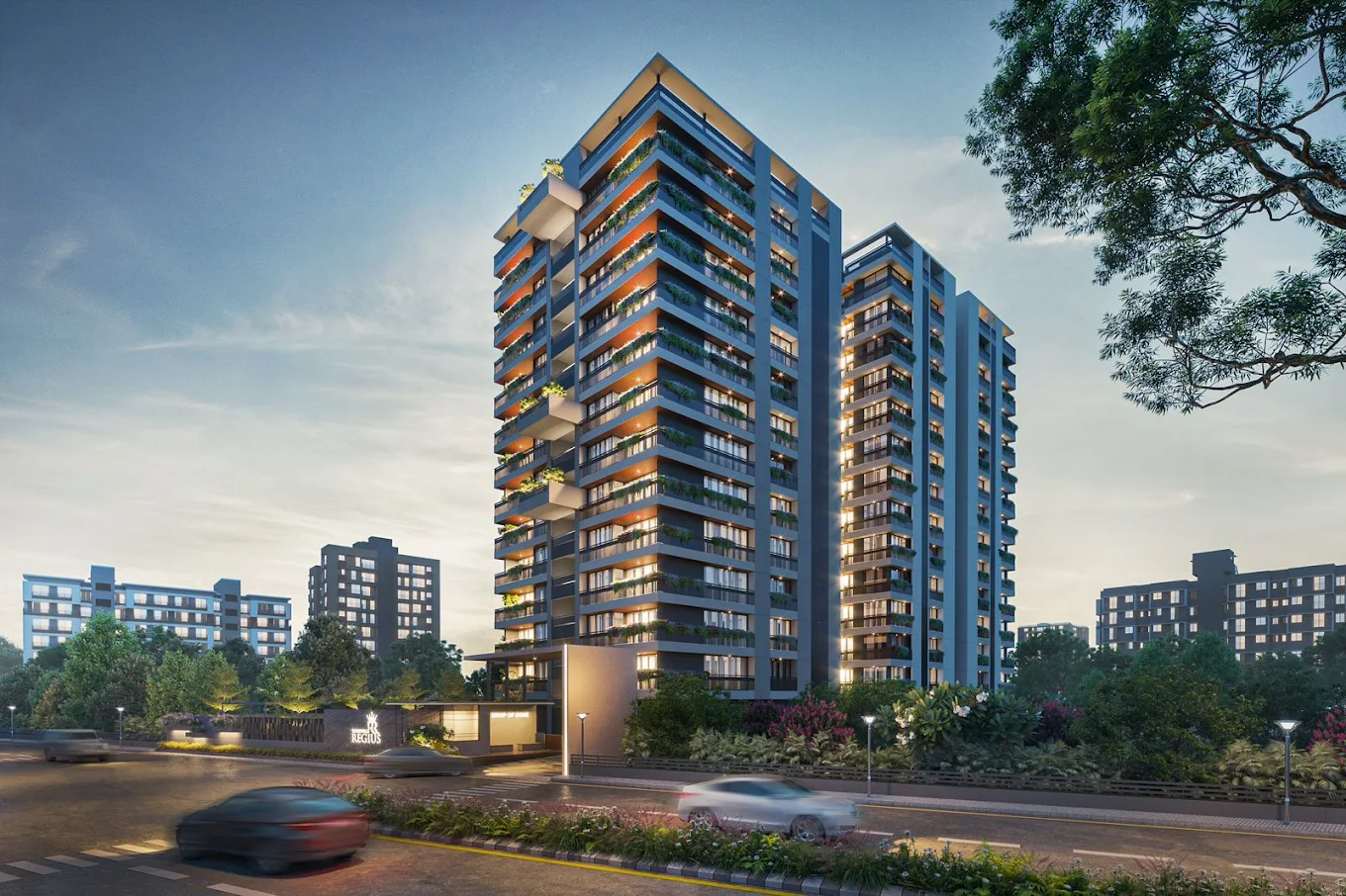 Rosevill Regius view 2