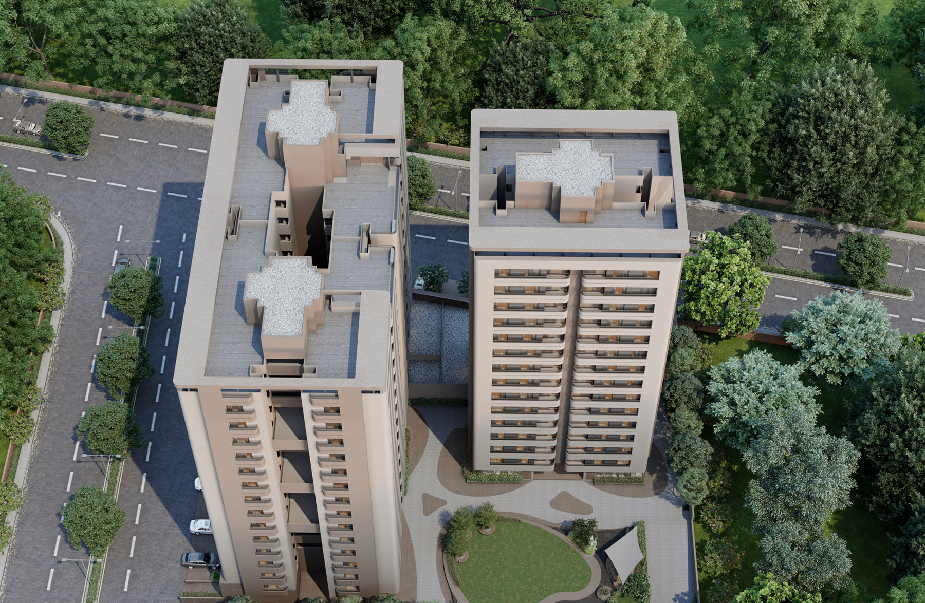 Shree Sharanam Sky view 2