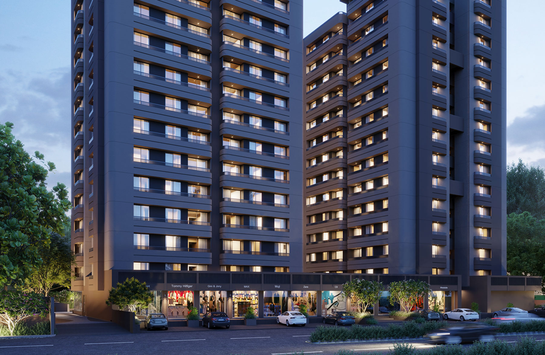 Shree Sharanam Sky view 3