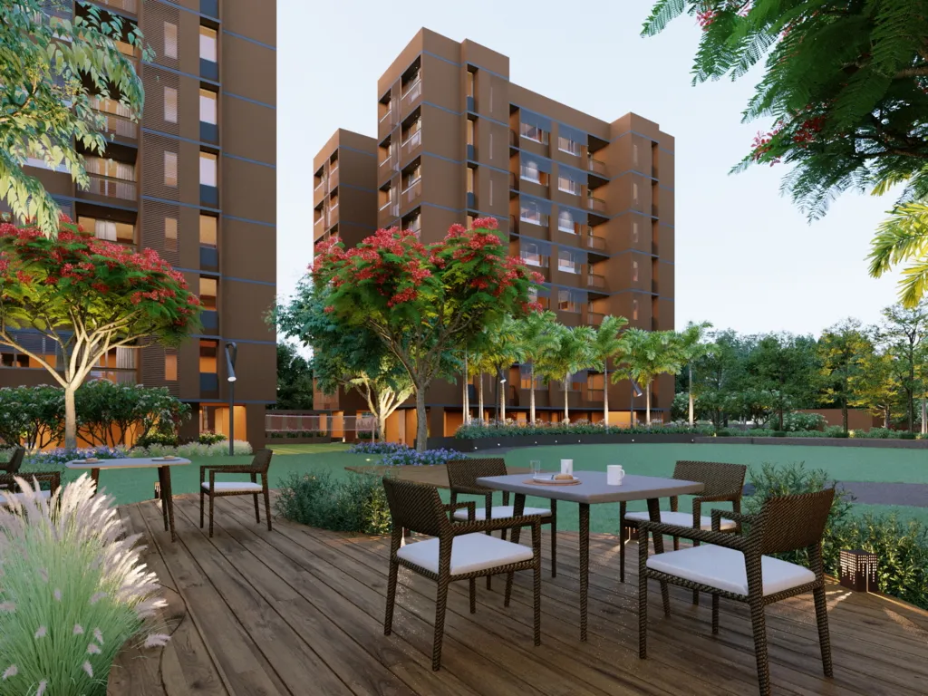 Vinayak Saral Courtyard view 3