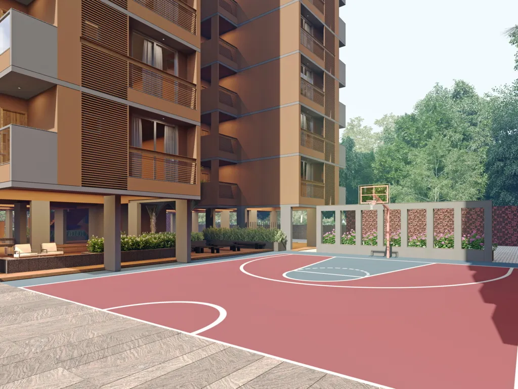 Vinayak Saral Courtyard view 9