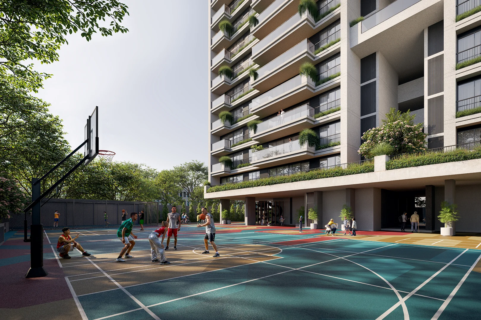 Trogon Centre Court view 8