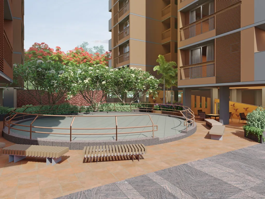 Vinayak Courtyard view 4