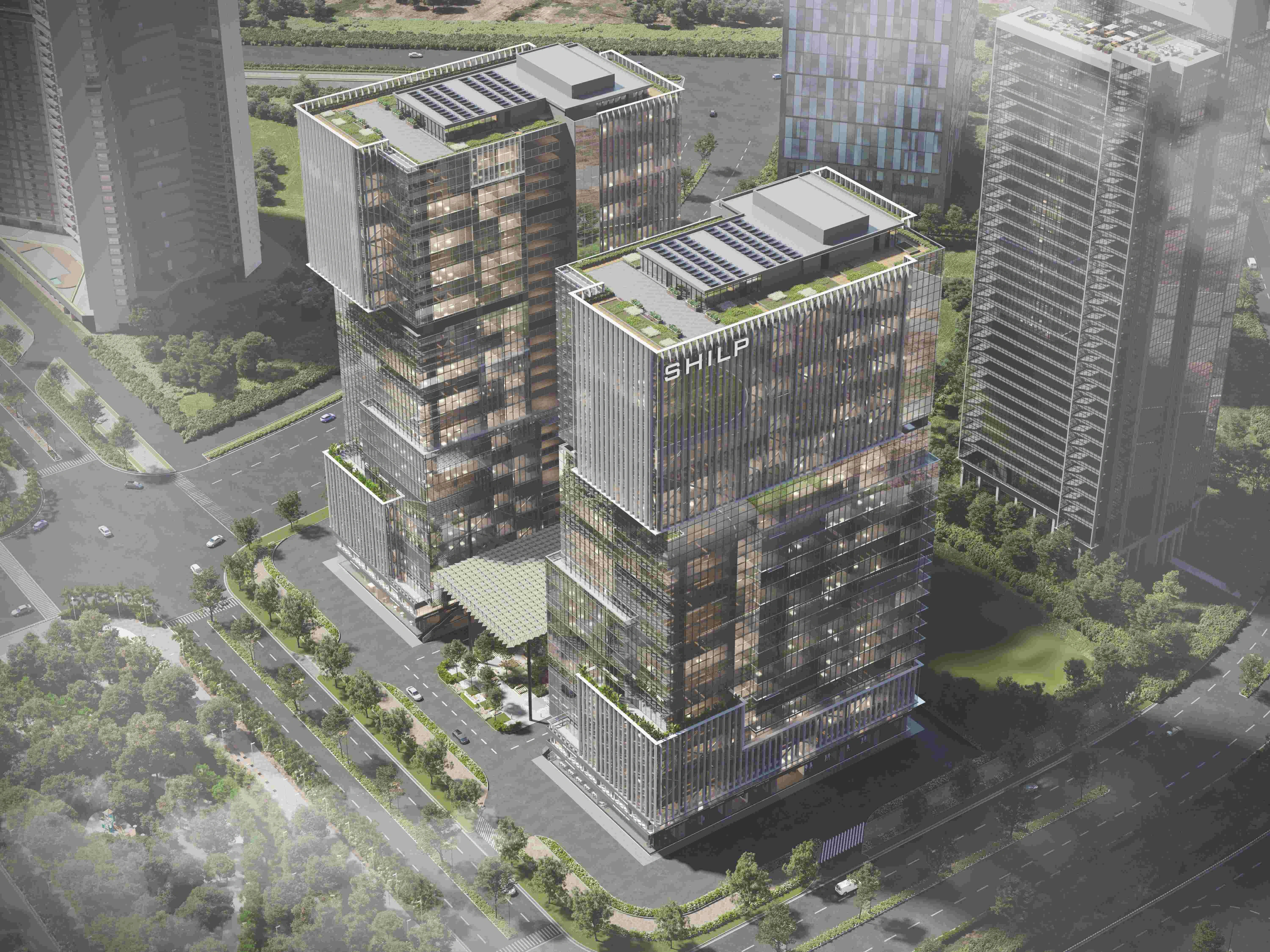 Shilp Twin Tower view 2