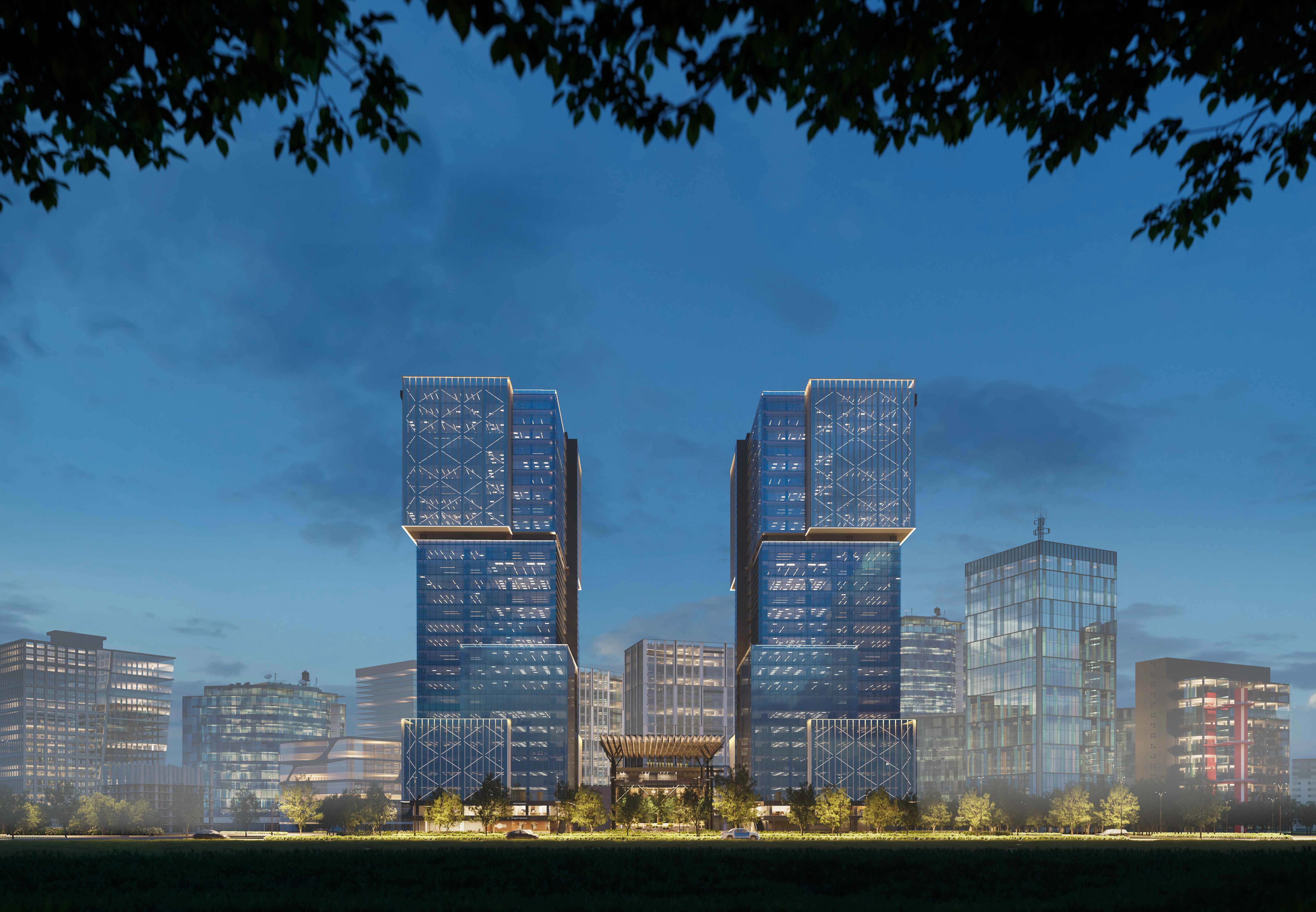Shilp Twin Tower view 3